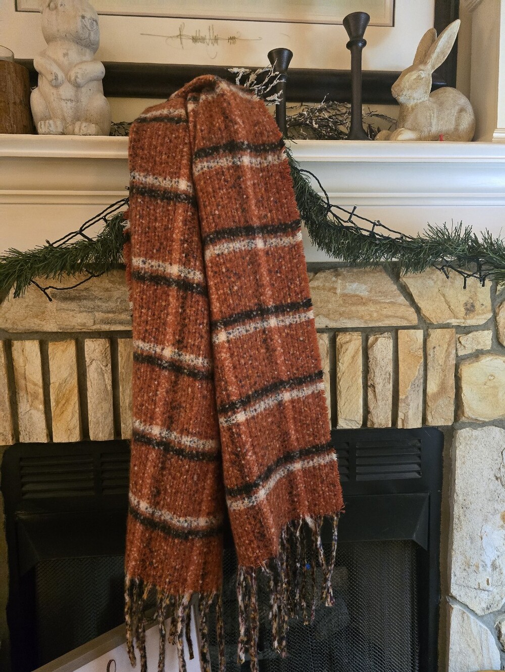 NEW  Oversized Fuzzy Scarf - Women